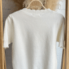jersey manga corta blanco mujer